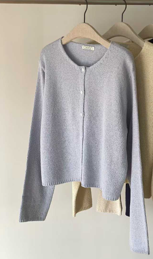 CLEAN韓國代購女士新款職業休閑26春夏真品人氣推薦針織衫YOUTH針織衫圖色1