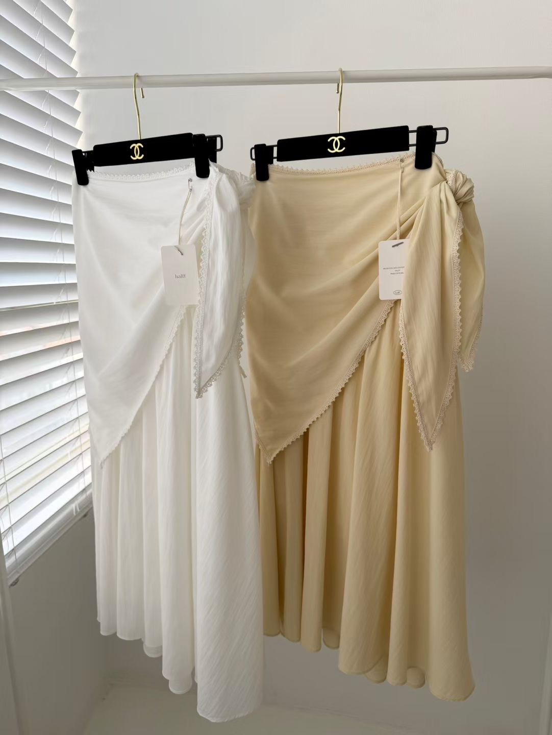 HALFF韓國直郵女裝新款時尚職業休閑26春夏人氣推薦熱賣長裙HALFF-2件起長裙圖色2左二色