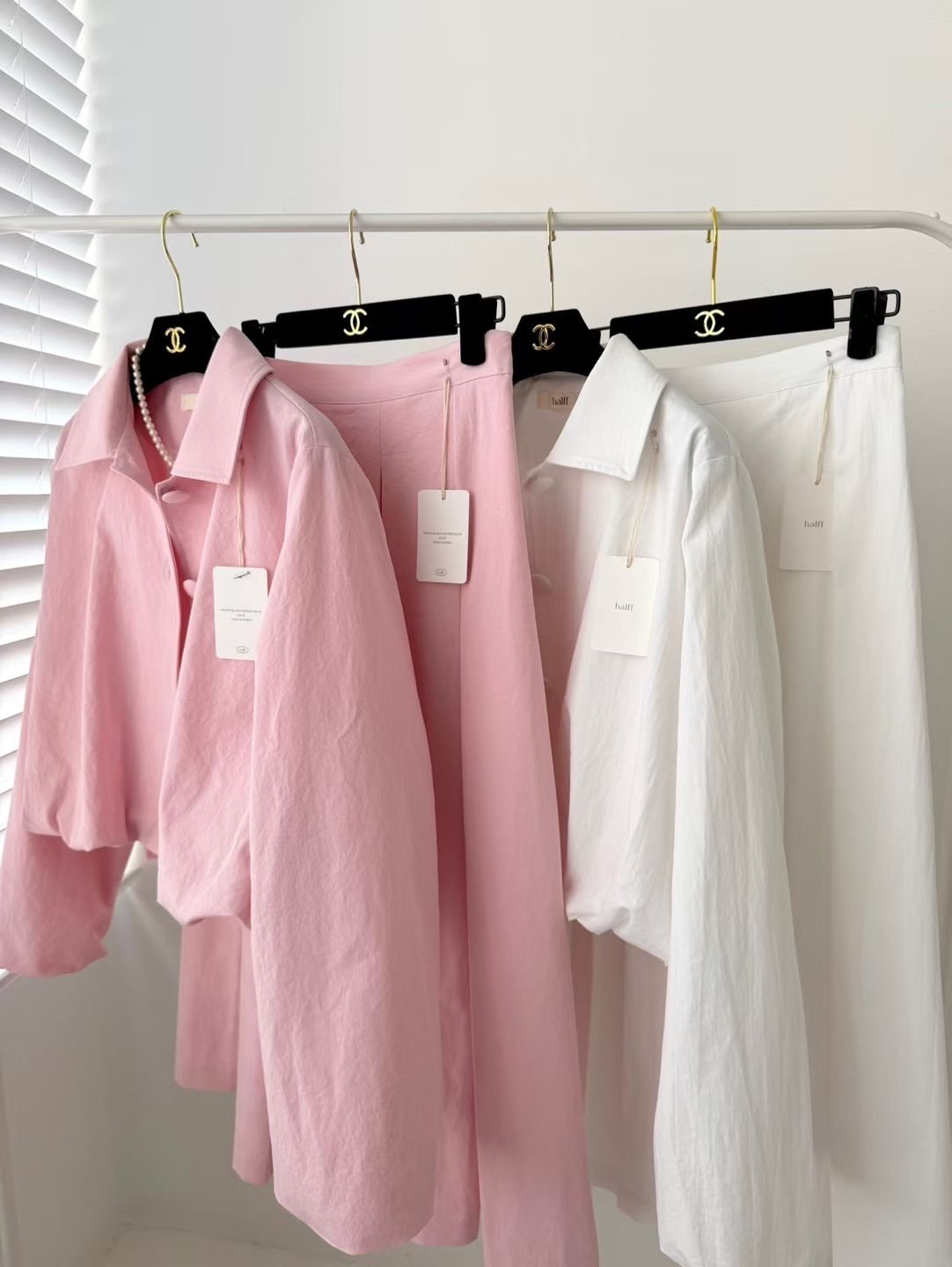 HALFF韓國直郵女裝新品熱賣真品時尚人氣休閑套裝不含配飾HALFF-2件起套裝