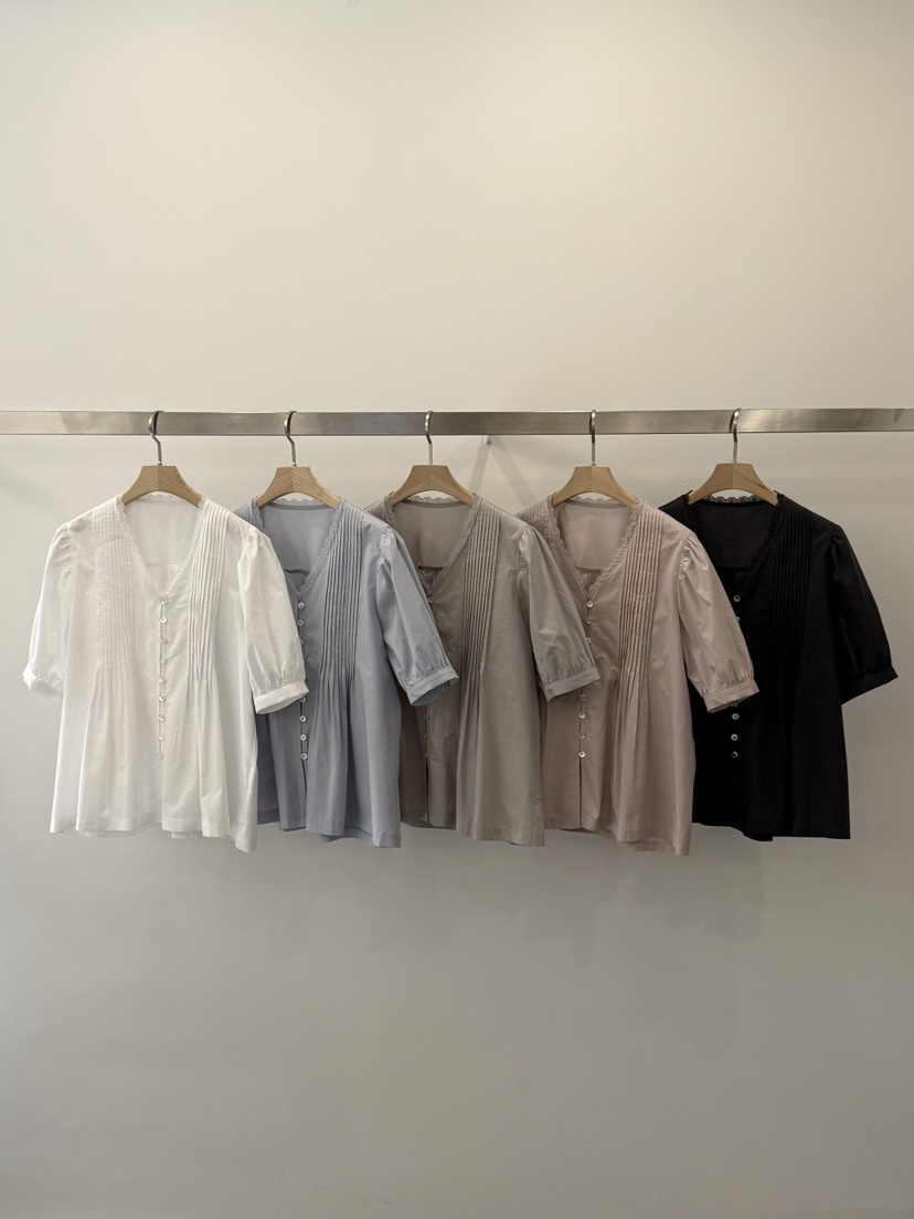 MONE-A東大門直郵女裝新品熱賣人氣時尚26春夏襯衫蕾絲衫MONE-A襯衫/蕾絲衫