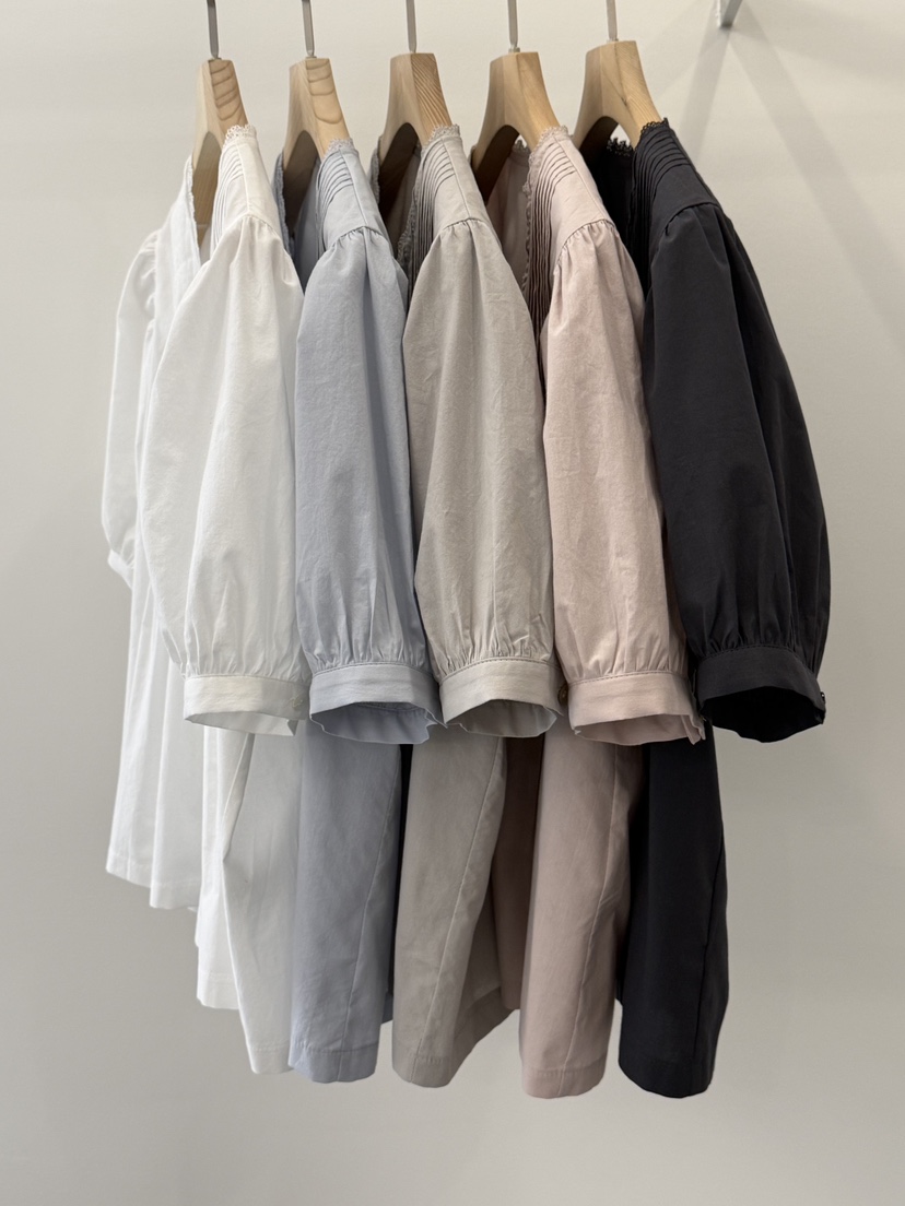 MONE-A東大門直郵女裝新品熱賣人氣時尚26春夏襯衫蕾絲衫MONE-A襯衫/蕾絲衫