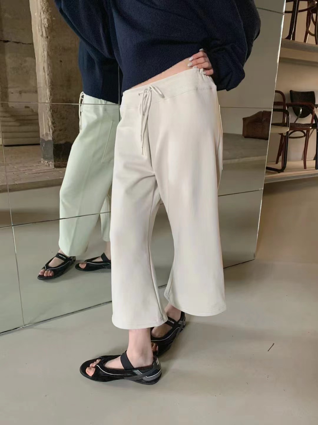 FORMAL東大門直郵女士新款26春夏時尚人氣休閑褲不含腰帶FORMAL休閑褲圖色2