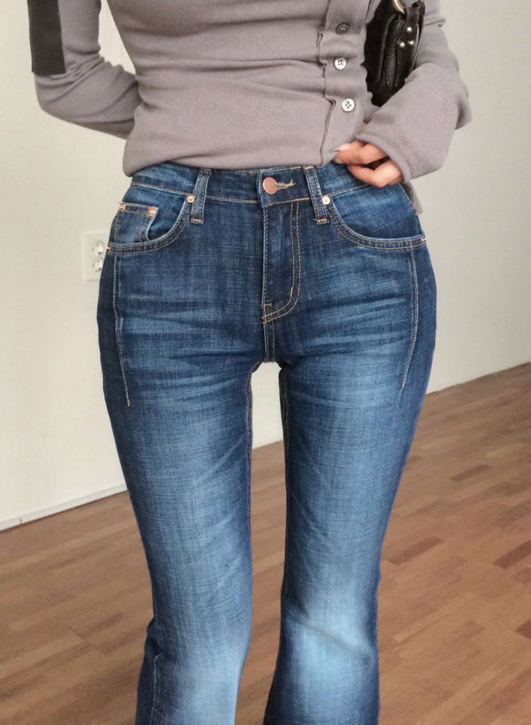 JJIM東大門直郵女裝新品時尚熱賣人氣真品休閑職業牛仔褲JJIM牛仔褲