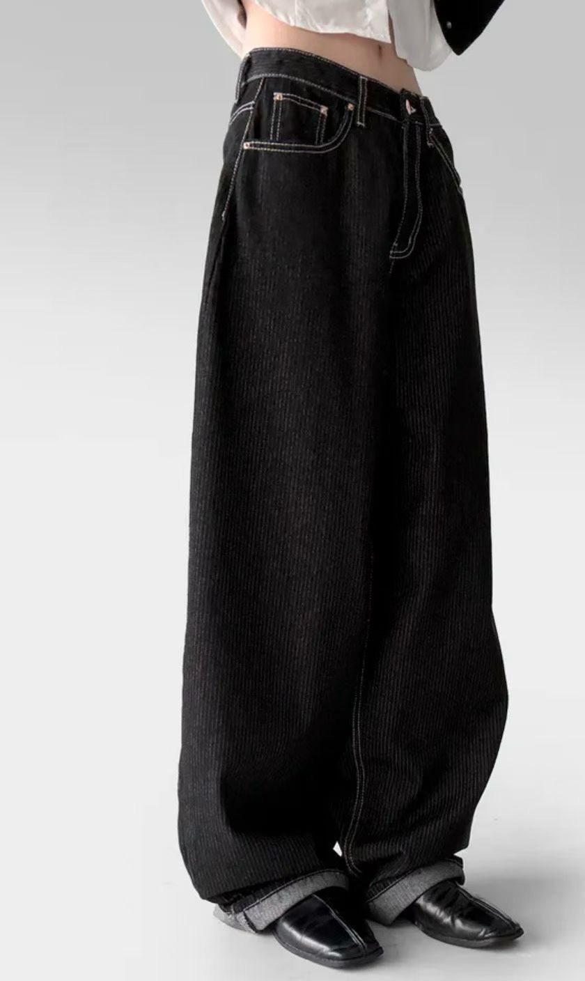 JJIM韓國直郵女裝新品時尚人氣休閑職業推薦真品熱賣牛仔褲JJIM牛仔褲