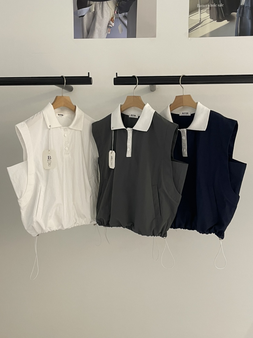 BUTTER-P韓國直郵女士新款熱賣26春夏休閑職業襯衫蕾絲衫BUTTER-P襯衫/蕾絲衫