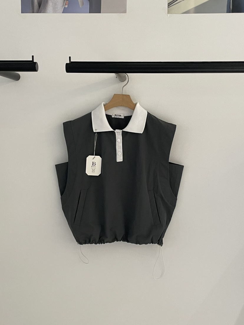 BUTTER-P韓國直郵女士新款熱賣26春夏休閑職業襯衫蕾絲衫BUTTER-P襯衫/蕾絲衫圖色2