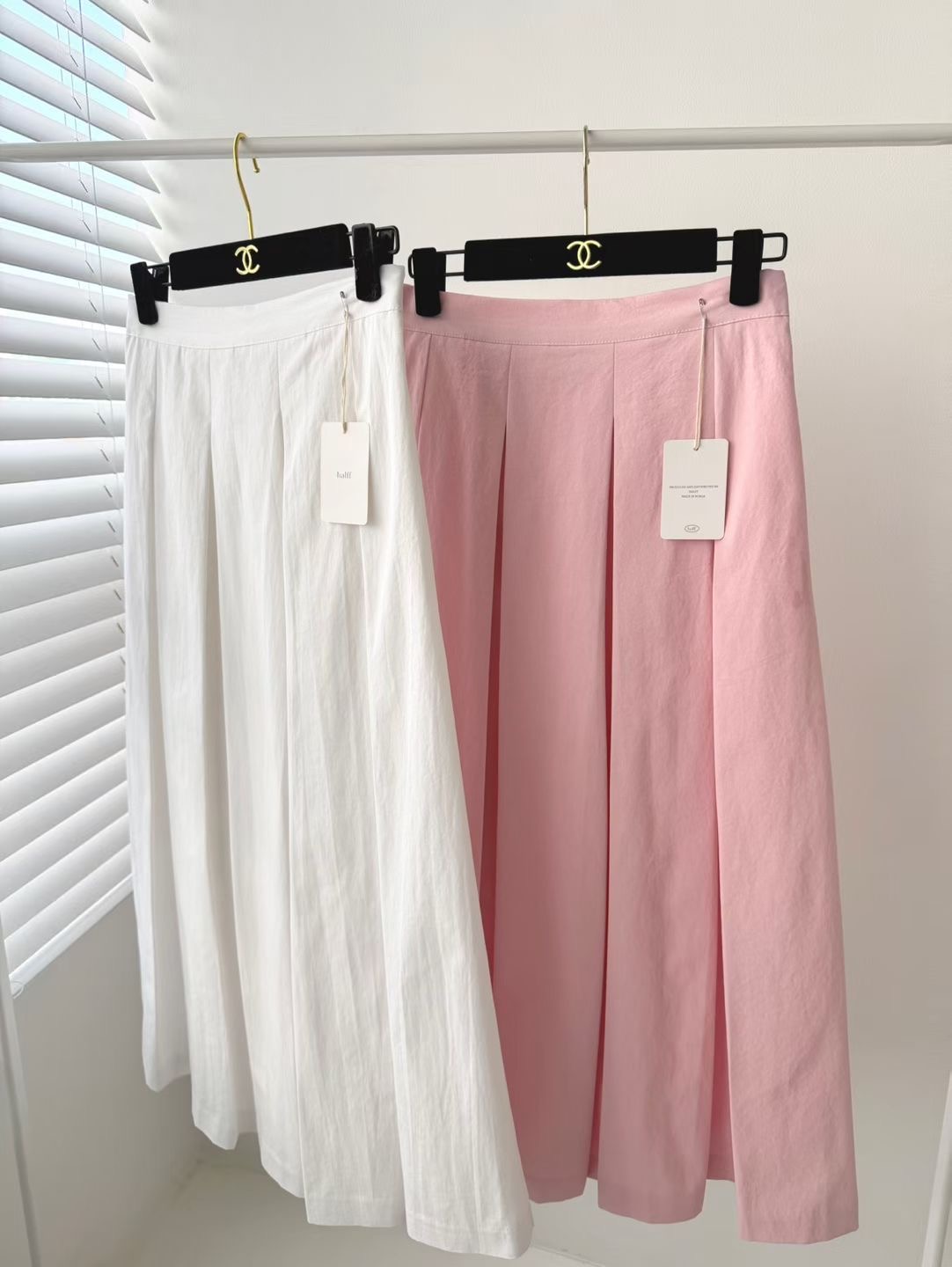 HALFF東大門實拍女裝新品休閑真品熱賣人氣時尚長裙不含配飾HALFF-2件起長裙圖色2左二色