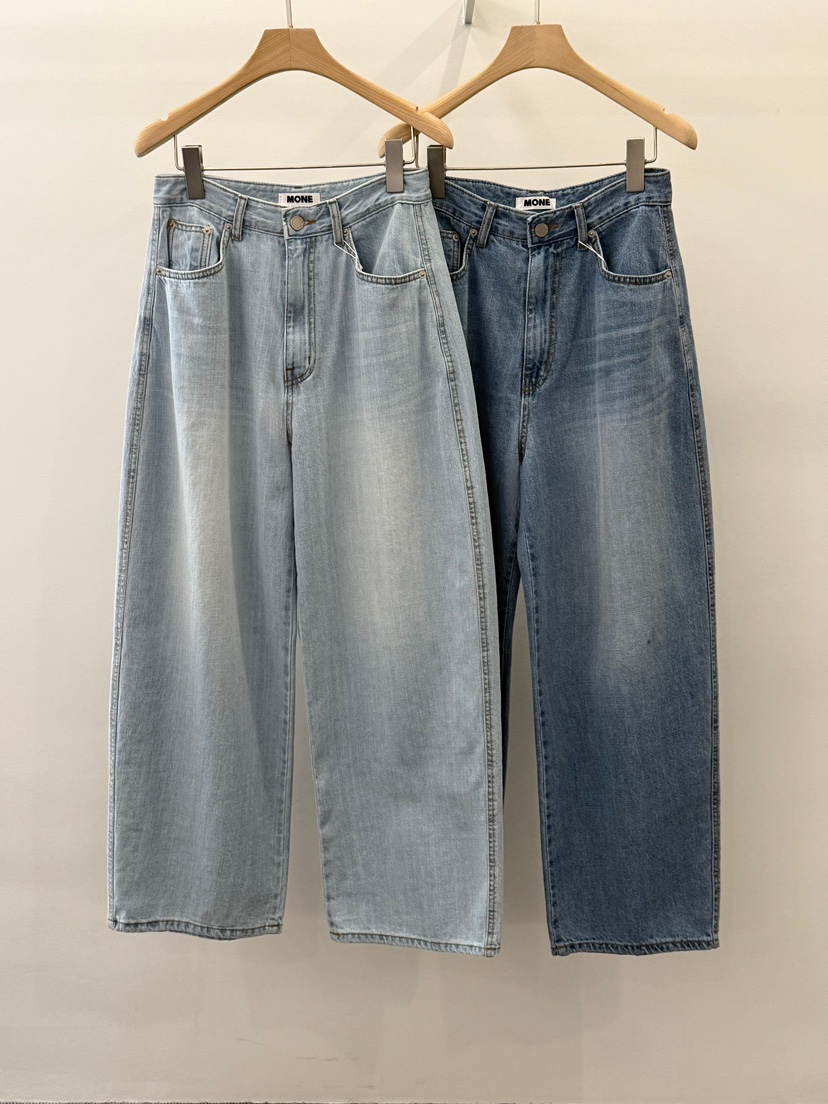 MONE-A韓國代購女士新款休閑職業真品推薦人氣熱賣牛仔褲MONE-A牛仔褲