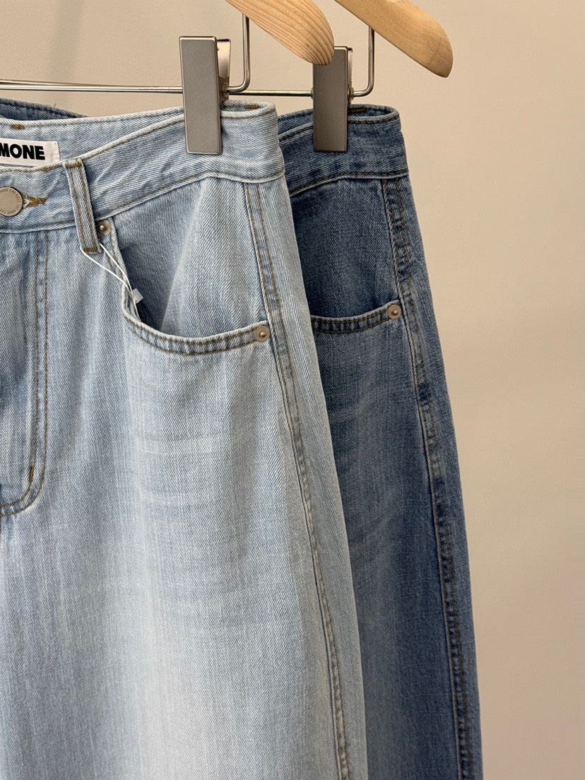 MONE-A韓國代購女士新款休閑職業真品推薦人氣熱賣牛仔褲MONE-A牛仔褲