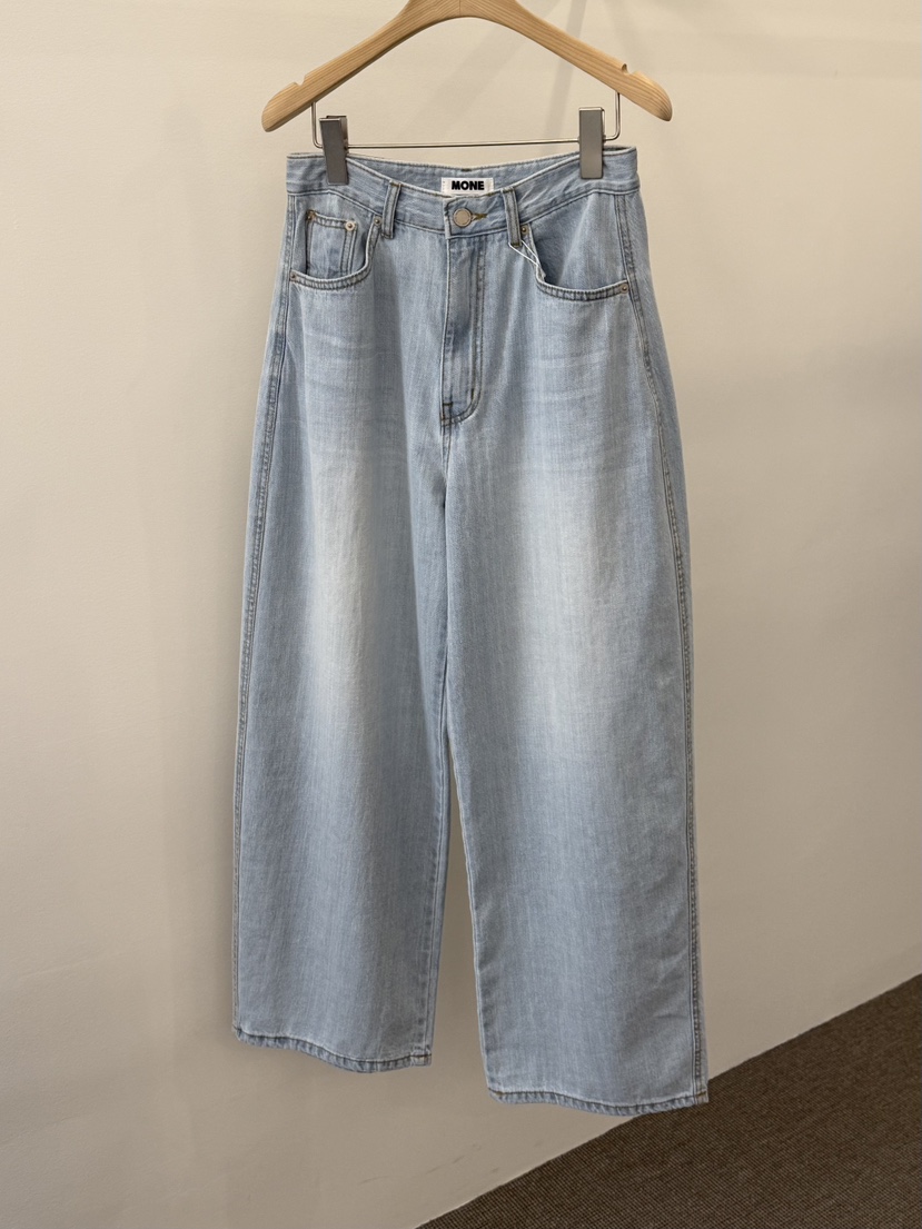 MONE-A韓國代購女士新款休閑職業真品推薦人氣熱賣牛仔褲MONE-A牛仔褲