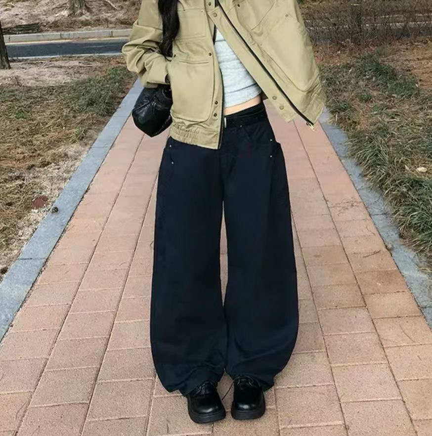 JJIM東大門直郵女士新品人氣休閑推薦真品時尚26春夏牛仔褲JJIM牛仔褲