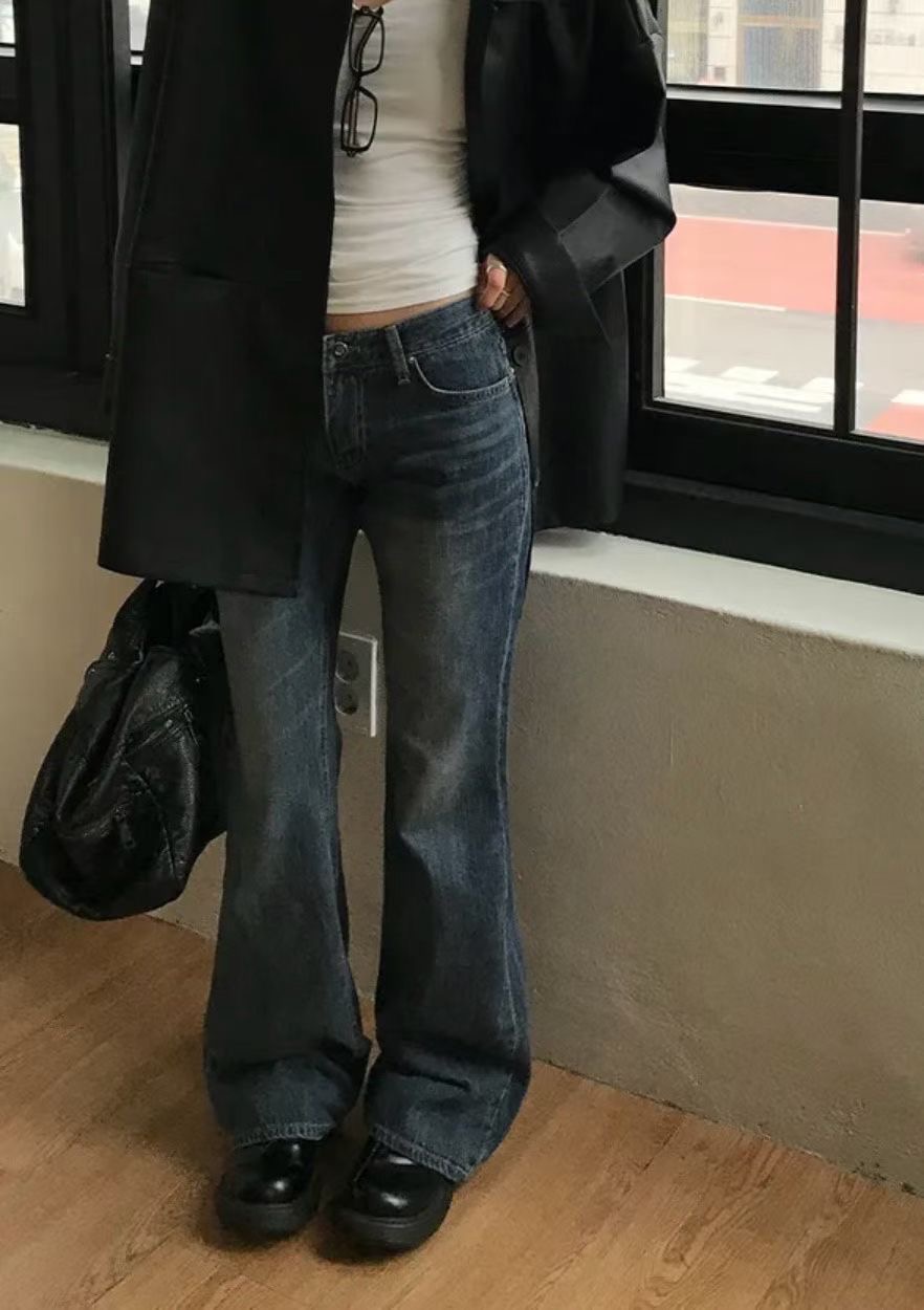 JJIM東大門直郵女士新款休閑26春夏職業推薦時尚人氣牛仔褲JJIM牛仔褲