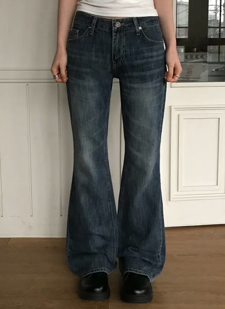 JJIM東大門直郵女士新款休閑26春夏職業推薦時尚人氣牛仔褲JJIM牛仔褲圖色1