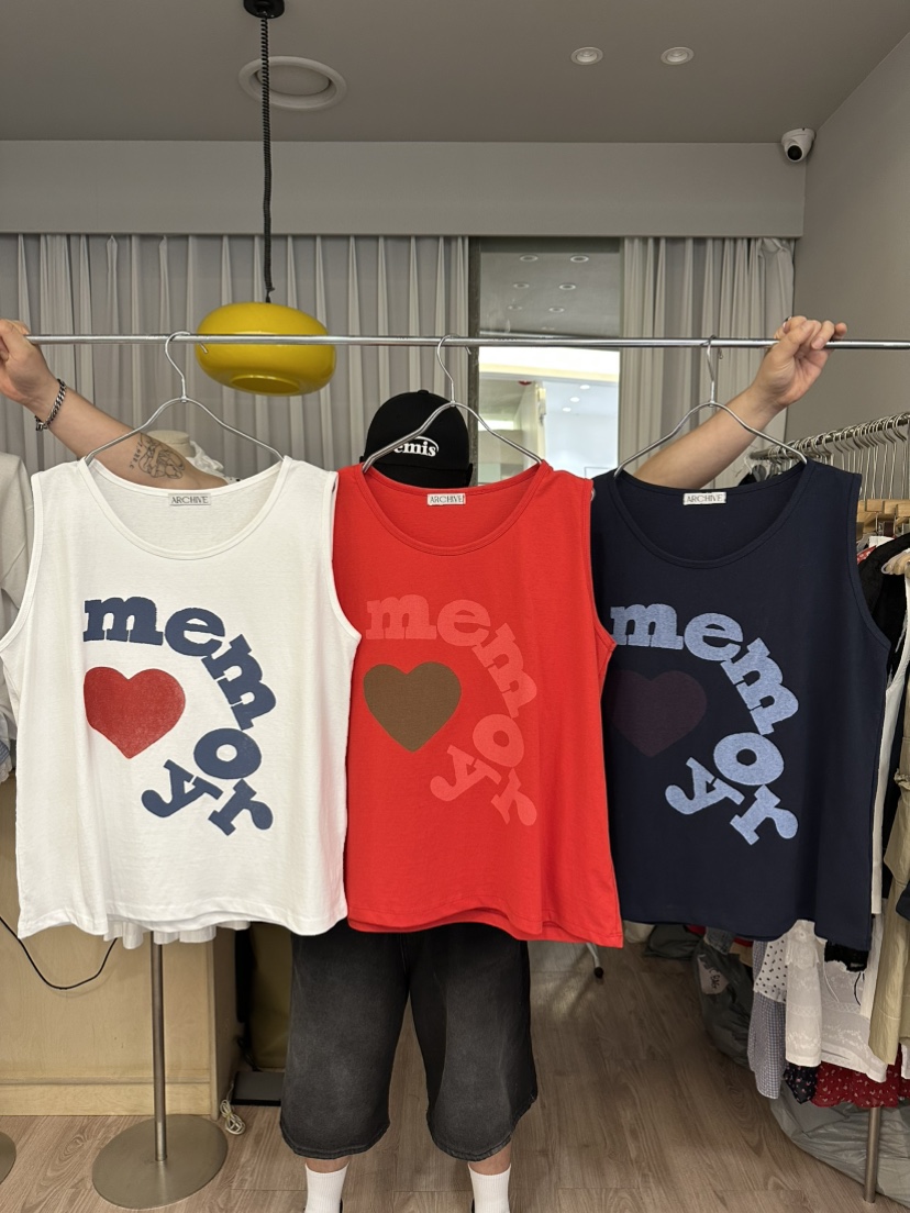 ARCHIVE-P東大門代購女裝新品時尚職業26春夏熱賣吊帶背心ARCHIVE-P吊帶/背心