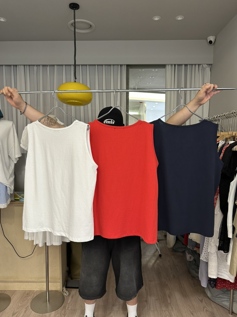 ARCHIVE-P東大門代購女裝新品時尚職業26春夏熱賣吊帶背心ARCHIVE-P吊帶/背心