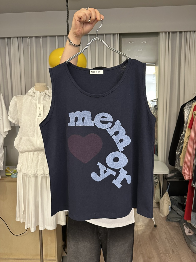 ARCHIVE-P東大門代購女裝新品時尚職業26春夏熱賣吊帶背心ARCHIVE-P吊帶/背心圖色2