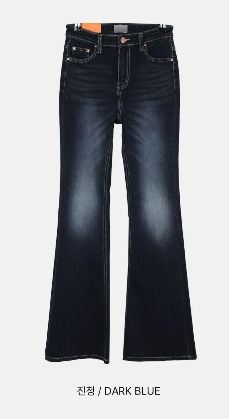 JJIM韓國直郵女裝新款熱賣26春夏人氣職業真品休閑牛仔褲JJIM牛仔褲圖色2