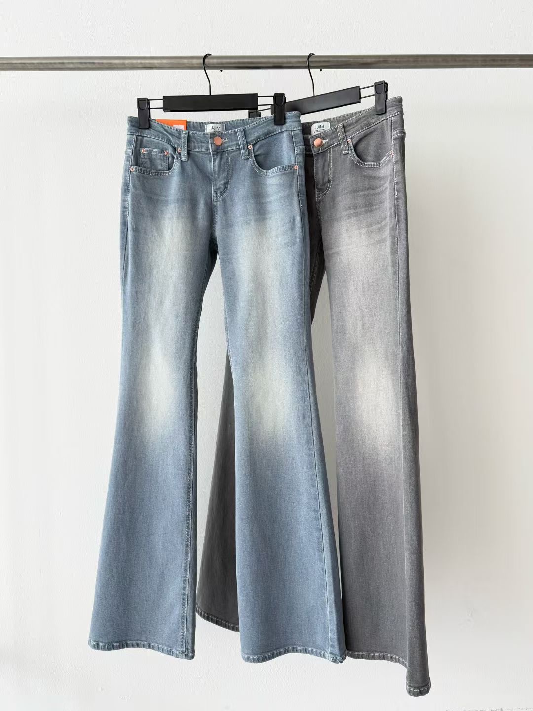 JJIM東大門實拍女士新品真品推薦人氣熱賣職業時尚牛仔褲JJIM牛仔褲圖色2左二色