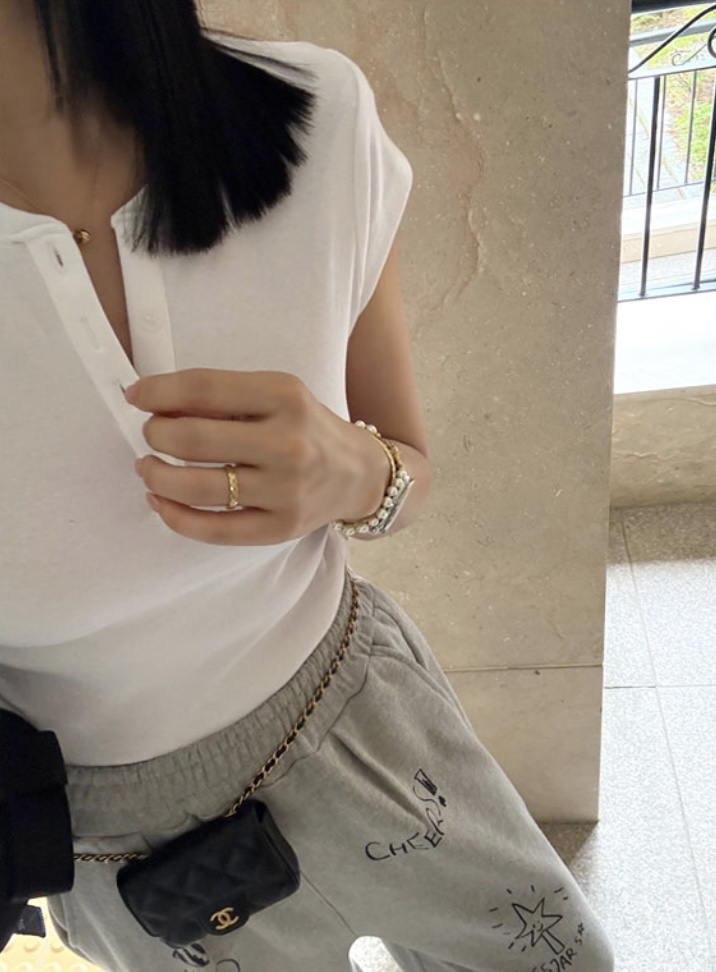 LEMATIN韓國直郵女士新品時尚人氣職業熱賣休閑真品26春夏T恤LEMATINT恤