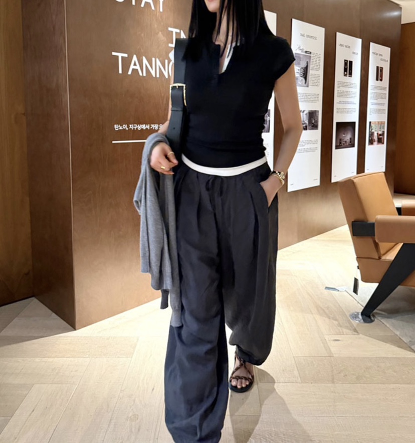 LEMATIN韓國直郵女士新品時尚人氣職業熱賣休閑真品26春夏T恤LEMATINT恤