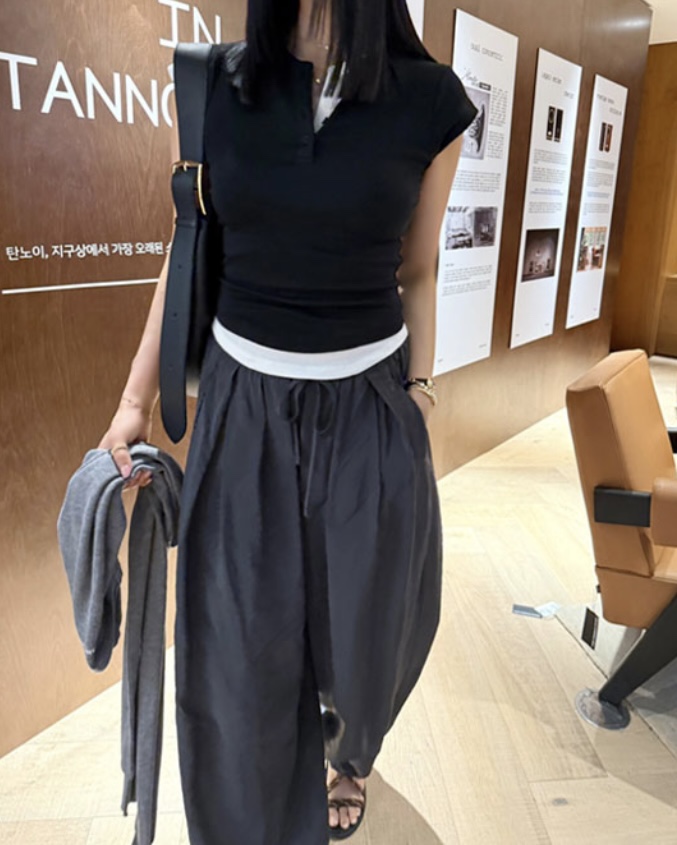 LEMATIN韓國直郵女士新品時尚人氣職業熱賣休閑真品26春夏T恤LEMATINT恤