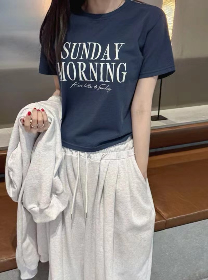 BLACK LINE東大門實拍女士新款休閑時尚職業推薦熱賣T恤BLACK LINET恤