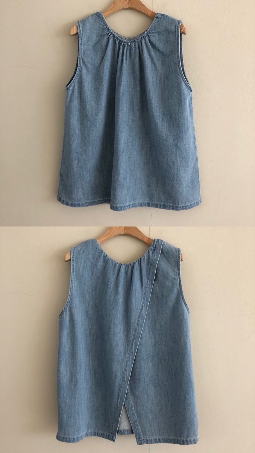 ONDO-P東大門實拍女裝新品26春夏時尚職業吊帶背心褶皺雙面ONDO-P吊帶/背心