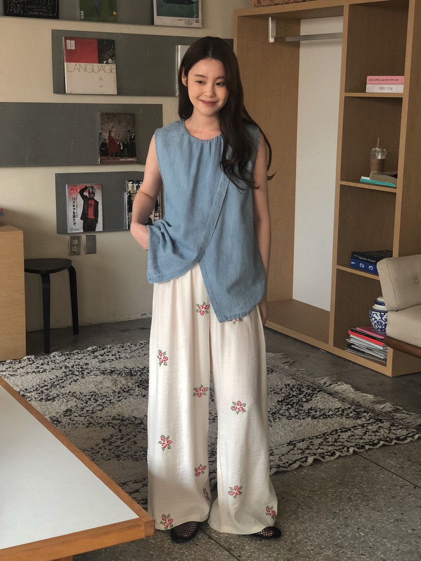 ONDO-P東大門實拍女裝新品26春夏時尚職業吊帶背心褶皺雙面ONDO-P吊帶/背心