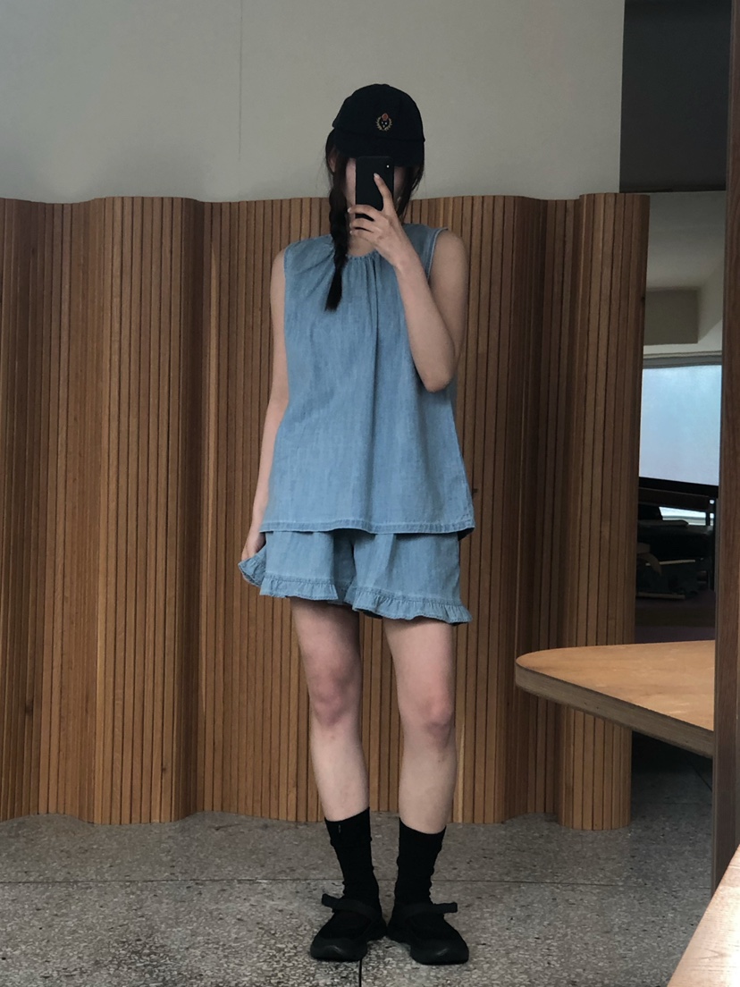 ONDO-P東大門實拍女裝新品26春夏時尚職業吊帶背心褶皺雙面ONDO-P吊帶/背心