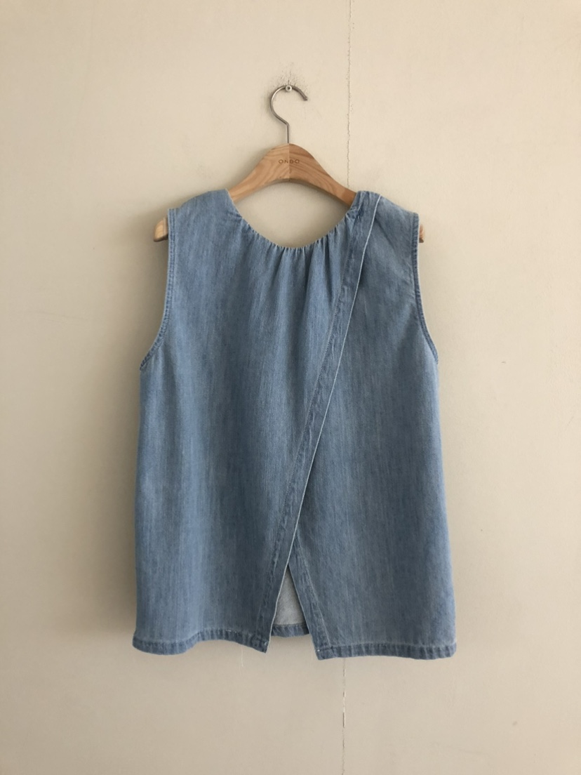 ONDO-P東大門實拍女裝新品26春夏時尚職業吊帶背心褶皺雙面ONDO-P吊帶/背心