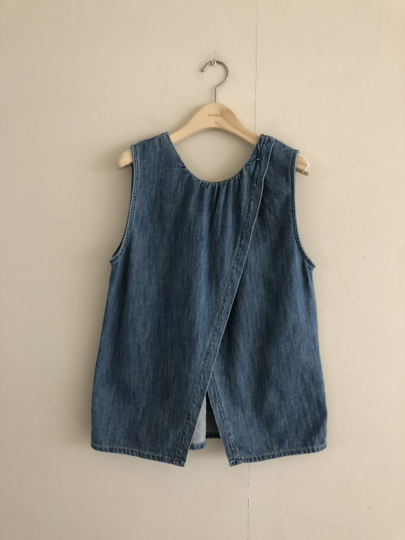 ONDO-P東大門實拍女裝新品26春夏時尚職業吊帶背心褶皺雙面ONDO-P吊帶/背心