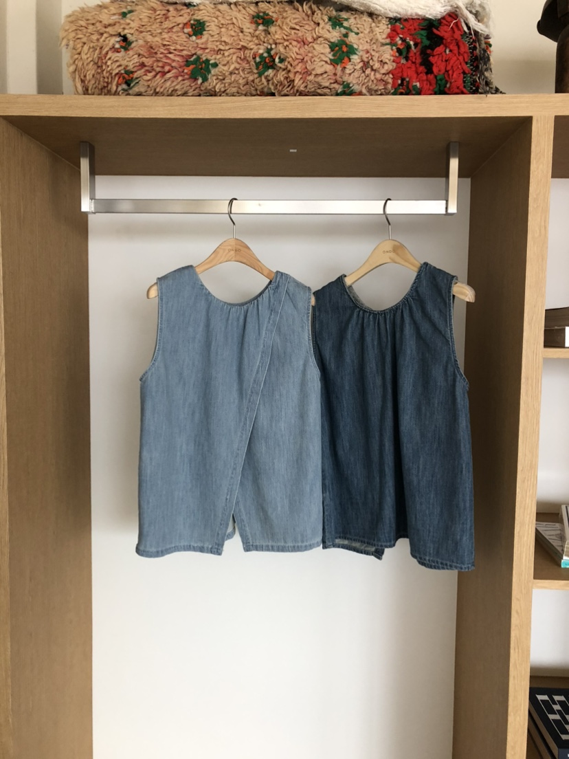 ONDO-P東大門實拍女裝新品26春夏時尚職業吊帶背心褶皺雙面ONDO-P吊帶/背心