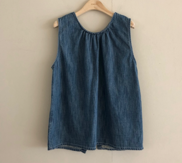 ONDO-P東大門實拍女裝新品26春夏時尚職業吊帶背心褶皺雙面ONDO-P吊帶/背心圖色2