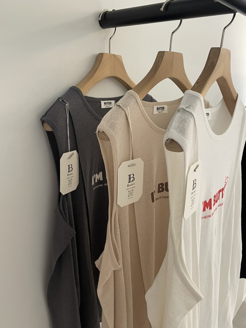 BUTTER-P韓國直郵女裝新品人氣26春夏熱賣真品時尚長袖T恤BUTTER-P長袖T恤