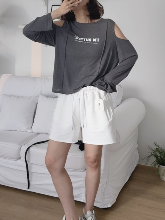 BUTTER-P韓國直郵女裝新品人氣26春夏熱賣真品時尚長袖T恤BUTTER-P長袖T恤