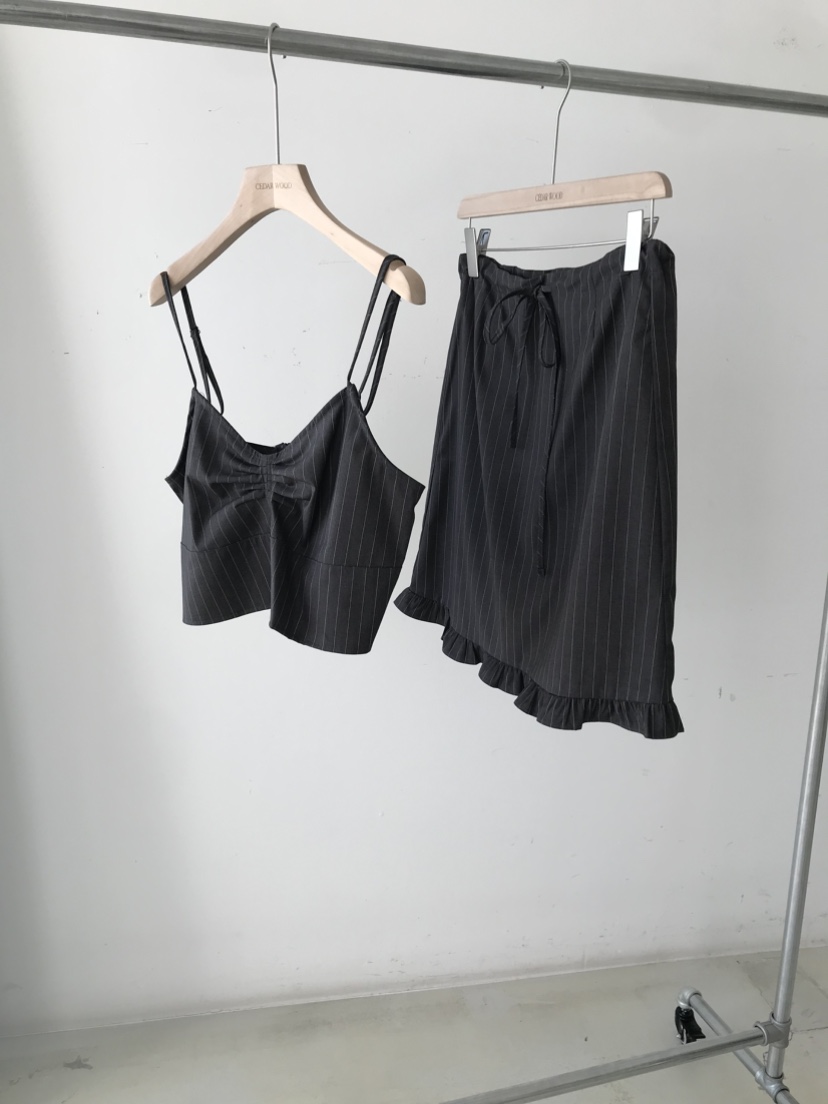 CEDARWOOD韓國直郵女士新品人氣休閑推薦真品時尚吊帶背心CEDAR WOOD吊帶/背心