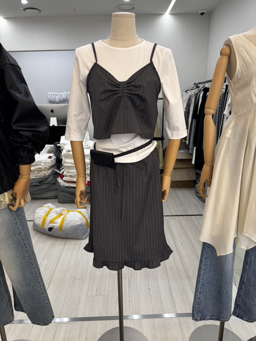 CEDARWOOD韓國直郵女士新品人氣休閑推薦真品時尚吊帶背心CEDAR WOOD吊帶/背心圖色1