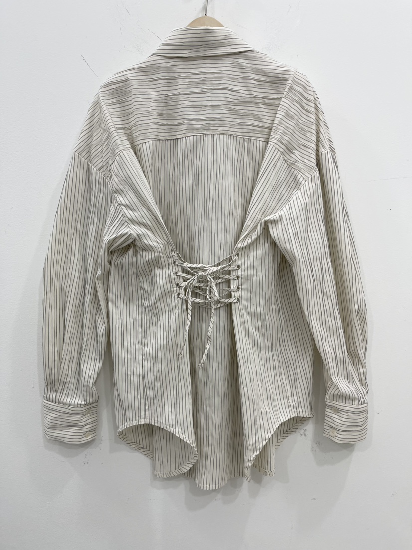 REIZ東大門直郵女裝新品真品人氣休閑熱賣襯衫蕾絲衫含腰繩REIZ襯衫/蕾絲衫