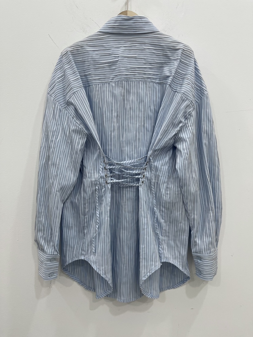 REIZ東大門直郵女裝新品真品人氣休閑熱賣襯衫蕾絲衫含腰繩REIZ襯衫/蕾絲衫