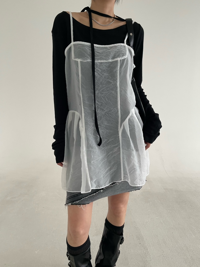 REIZ東大門直郵女裝新款26春夏休閑真品人氣時尚吊帶背心REIZ吊帶/背心