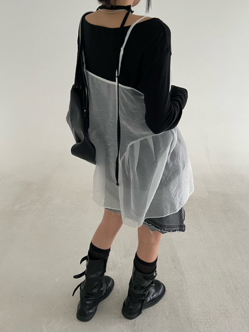 REIZ東大門直郵女裝新款26春夏休閑真品人氣時尚吊帶背心REIZ吊帶/背心