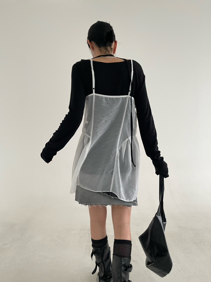 REIZ東大門直郵女裝新款26春夏休閑真品人氣時尚吊帶背心REIZ吊帶/背心