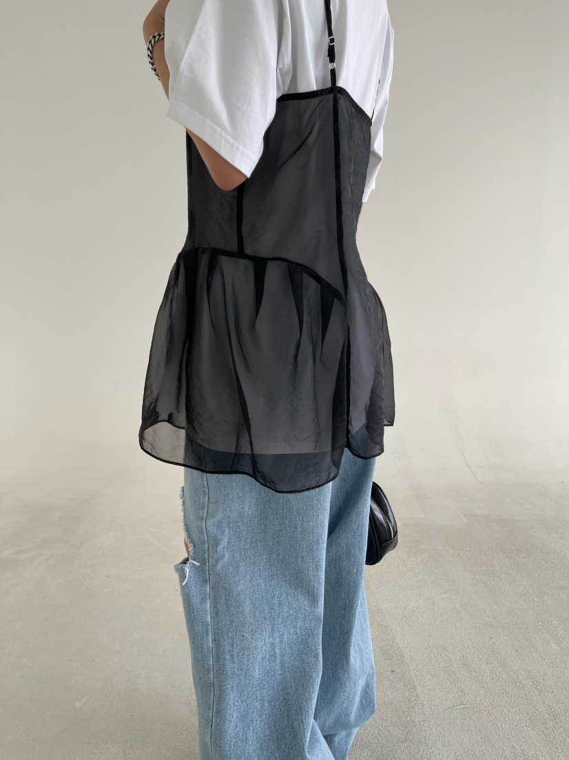 REIZ東大門直郵女裝新款26春夏休閑真品人氣時尚吊帶背心REIZ吊帶/背心