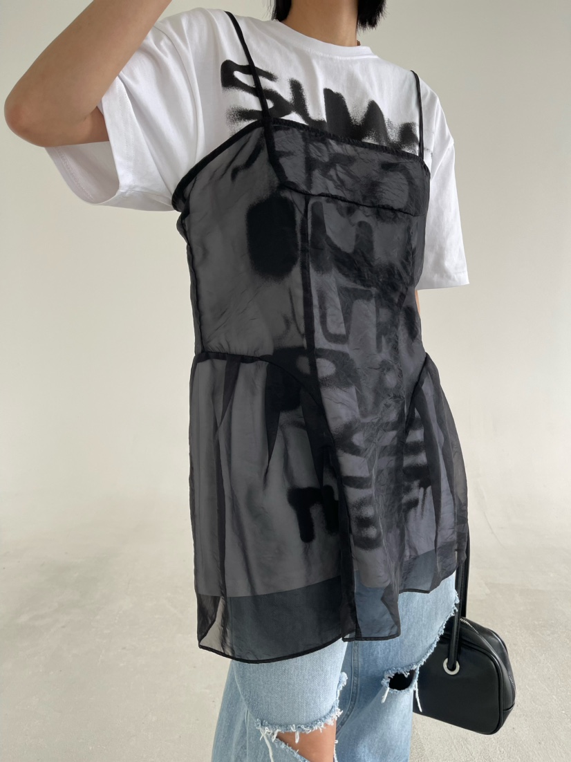 REIZ東大門直郵女裝新款26春夏休閑真品人氣時尚吊帶背心REIZ吊帶/背心