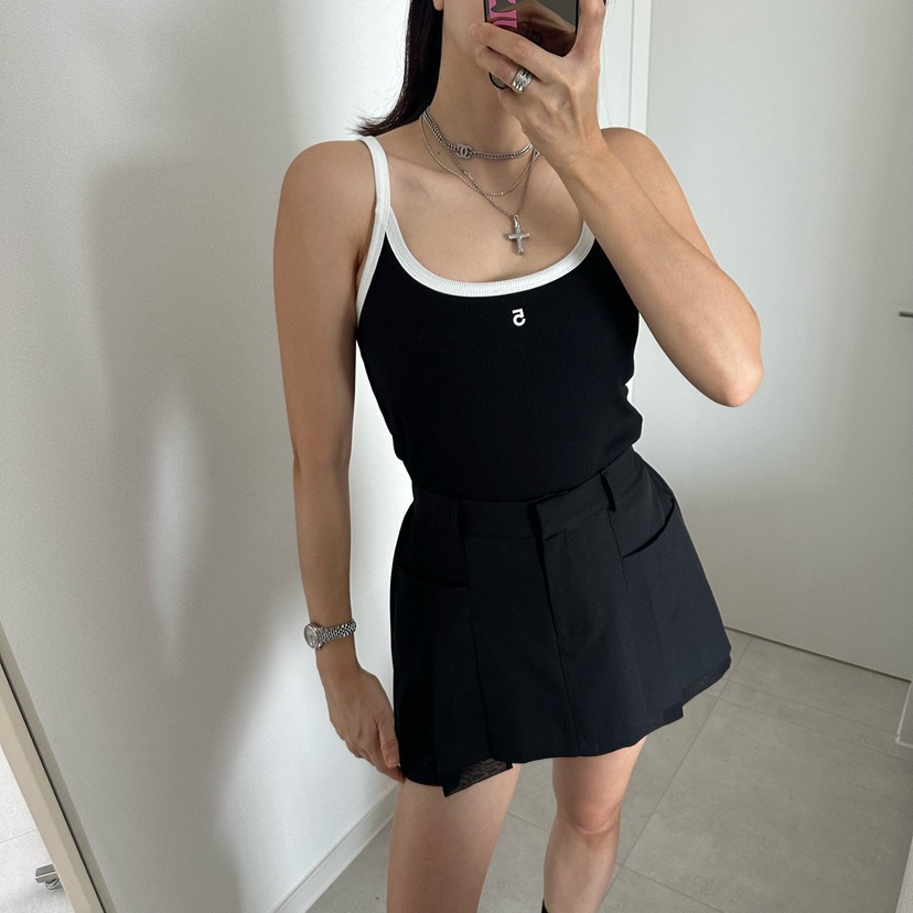 SOUIT東大門實拍女裝新款26春夏推薦休閑時尚職業吊帶背心SOUIT by mabel-L吊帶/背心