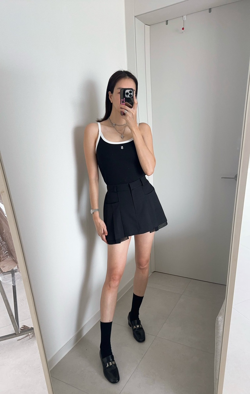 SOUIT東大門實拍女裝新款26春夏推薦休閑時尚職業吊帶背心SOUIT by mabel-L吊帶/背心