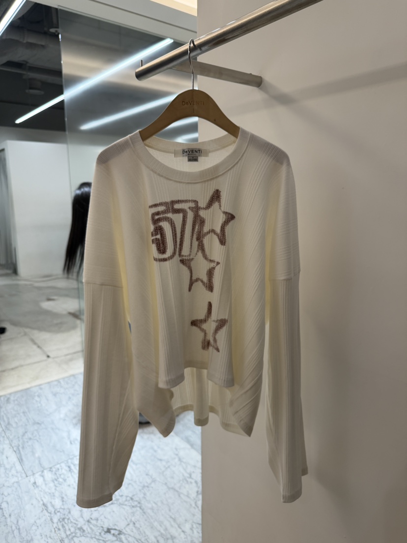 DE VENTI東大門直郵女裝新款職業真品26春夏推薦熱賣T恤DE VENTIT恤圖色2