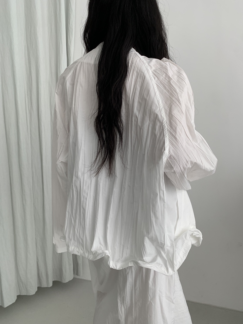 MURMUR韓國代購女士新品熱賣推薦26春夏夾克含腰帶金屬絲MURMUR夾克