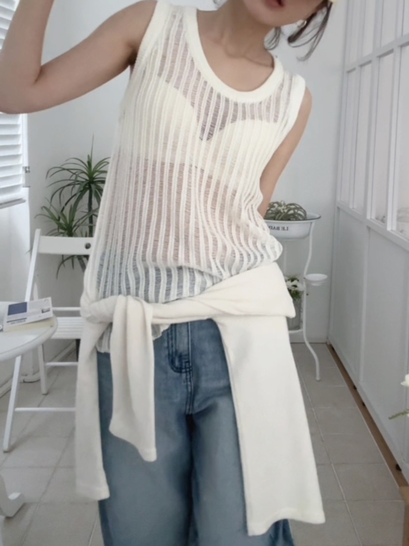 BUTTER-P韓國直郵女裝新款推薦休閑時尚人氣26春夏吊帶背心BUTTER-P吊帶/背心