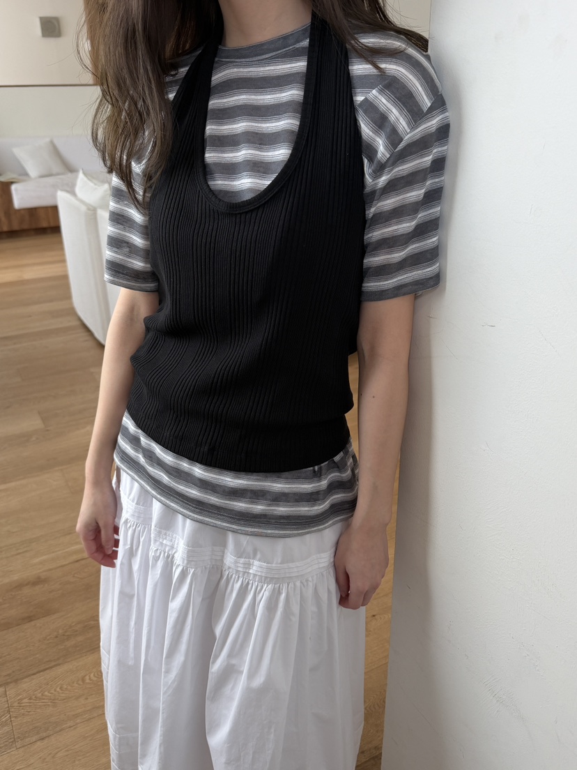 ATHEA東大門代購女裝新款人氣真品26春夏推薦T恤不含吊帶ATHEAT恤圖色2